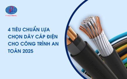 4 Tiêu chuẩn lựa chọn dây cáp điện cho công trình an toàn 2025