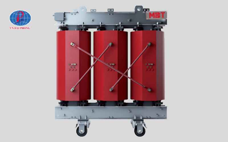 Cấu tạo cơ bản của máy biến áp loại khô